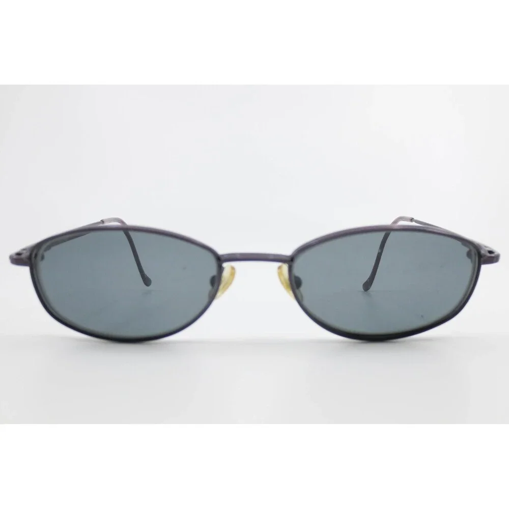 Ellen Tracy ET 289 GRP Purple Oval Metal Eyeglass Frames 48-18-140 Grape Tinted